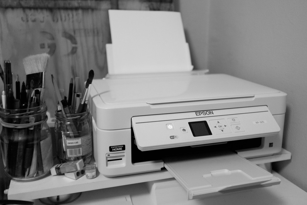 Our home printer, Epson XP-325. It works!