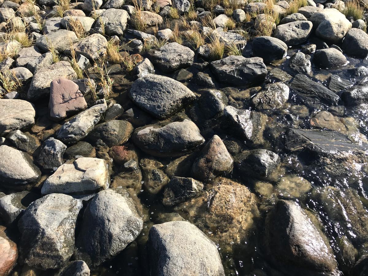 Rocks at the sea shore.