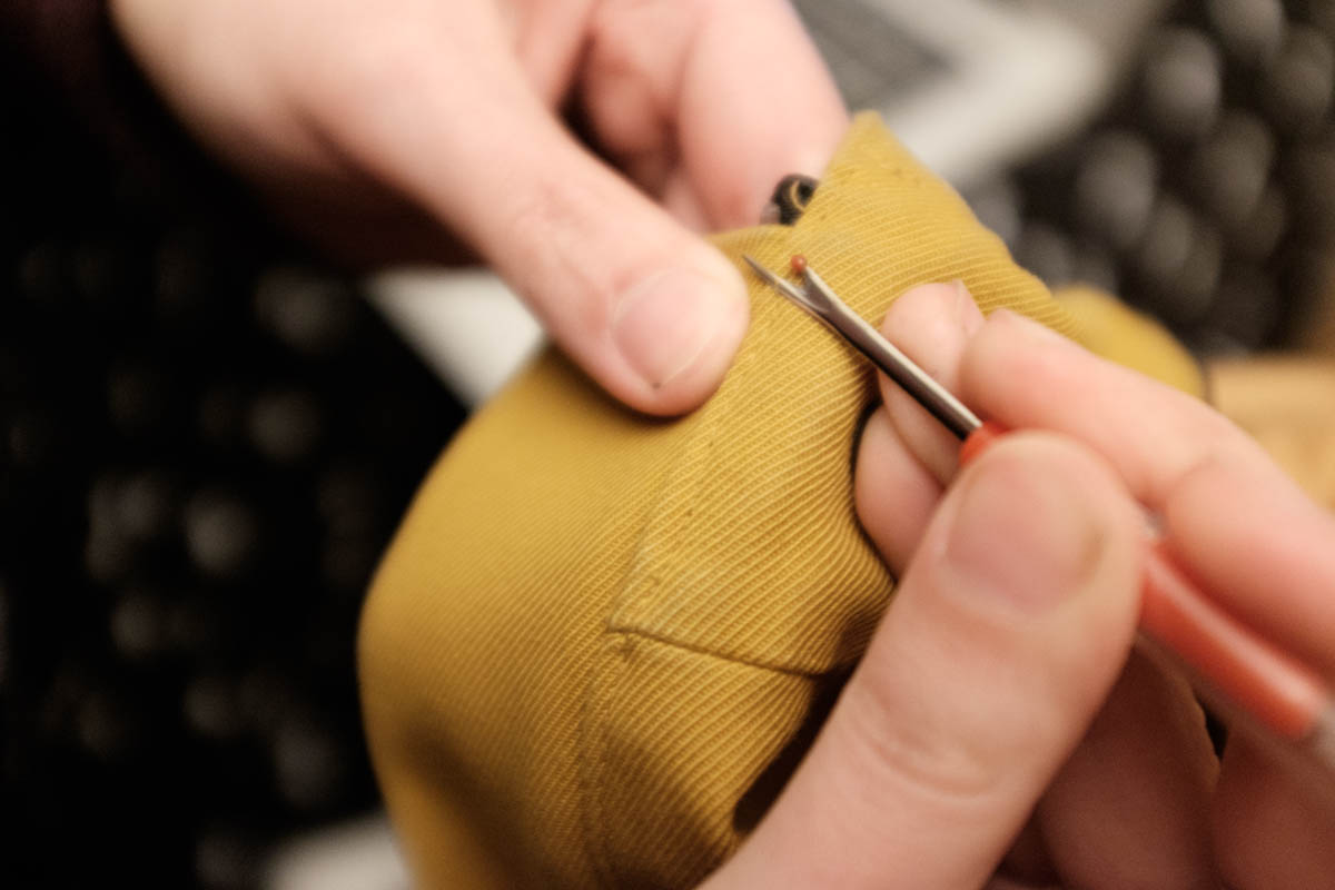 Ripping seams is easy when you use the right tool.